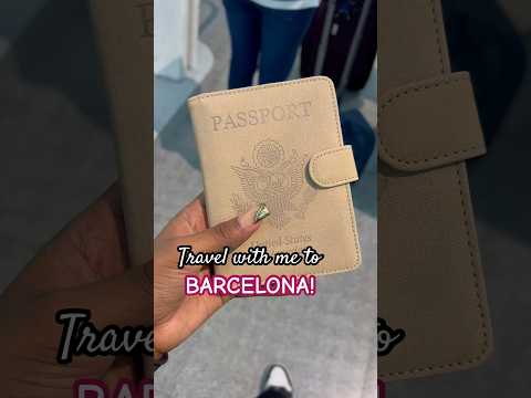 Travel w/ me to #barcelona !! Stay tuned for what we get into 💃🏽 #barcelonavlog #travelvlog
