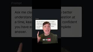 Better ChatGPT answers start with this tiny tweak  #chatgpt #promptengineering #chatgpttips