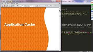 HTML5 Offline Storage