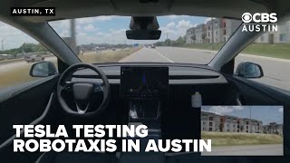 Tesla starts testing robotaxis in Austin without safety monitors