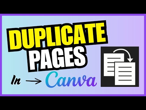 How To Duplicate Pages In Canva