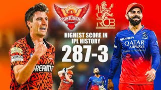 #RCB VS #SRH 287-3 Highest Score in #IPL Match Highlights | IPL Matches | IPL Best Matches Ipl2025