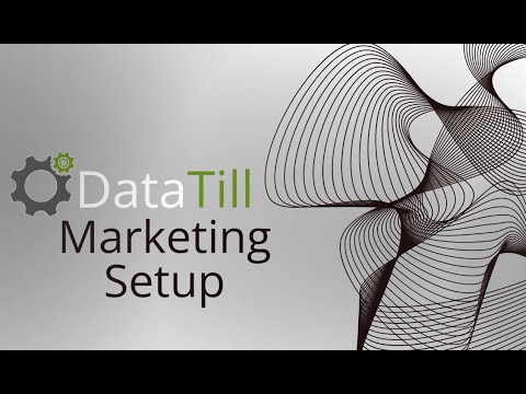 DataTill - Marketing Setup