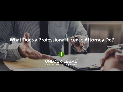 Contacting a Professional License Defense Attorney | Unlock Legal