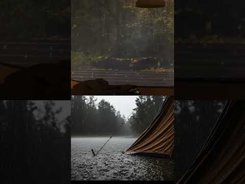 ASMR Heavy Rain 🌧 Deep Meditation & Stress Relief Sounds#asmr #shorts #youtubeshorts