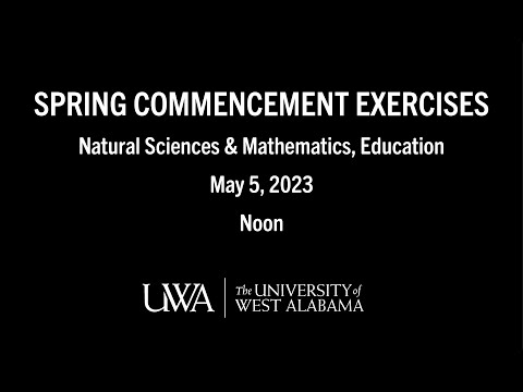 UWA Commencement Ceremony 2 12pm