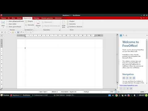 Free office - Linux proqramlari #14
