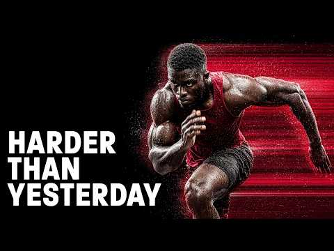 HARDER THAN YESTERDAY | Cinematic Fitness Anthem for Progress & Discipline