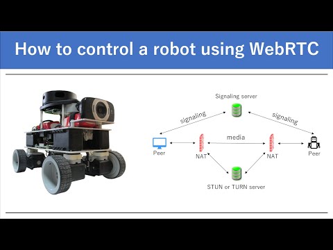 How to Control a Robot using WebRTC