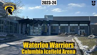 🏒 Columbia IceField Arena - Waterloo Warriors 2024 panorama