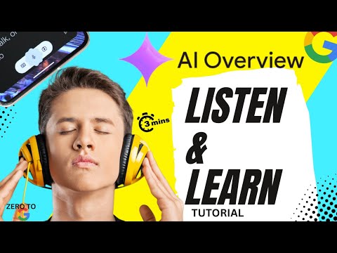 Listen and Learn with Google NotebookLM’s Overview Tool – AI-Powered Learning Just Got Easier!