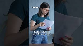 If Compiler was a Person 🫣 | Coder Vs Compiler | Programming Memes | #shorts