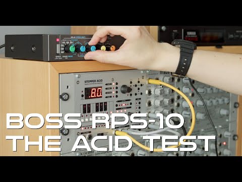 Boss RPS-10 acidline demo, no talking