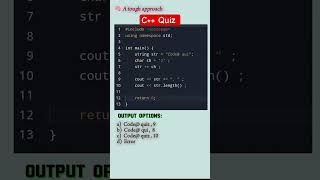 basic C++ problem solving string#codingchallenge #cpp #interviewquestions #technical #trendingshorts
