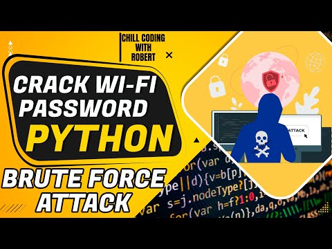 HOW TO CRACK WI-FI PASSWORD USING PYTHON BRUTE FORCE - EDUCATIONAL VIDEO - 2023