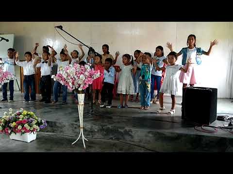 Our church Sunday school children's presenting  song