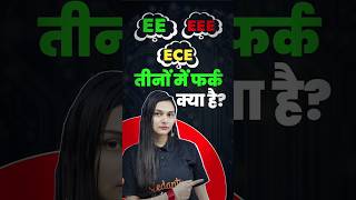 Difference Between EE, EEE & ECE Branch #engineering #jee2026 #jee2025 #iit #jeemains #shilpimam