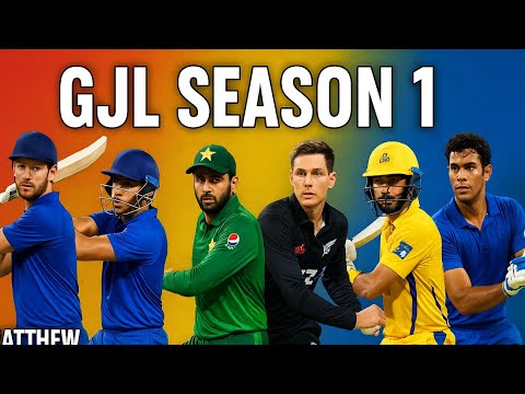 HNH vs TTN | Match 4 | GJL Season 1 | Cricket 24 Full Match