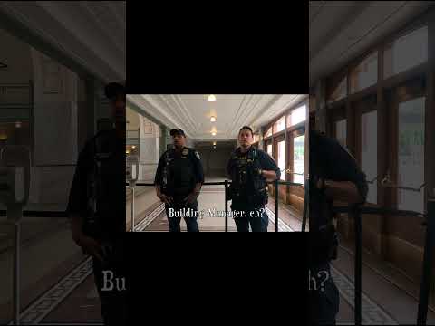 Federal Courthouse required to show ID!  What law is this?