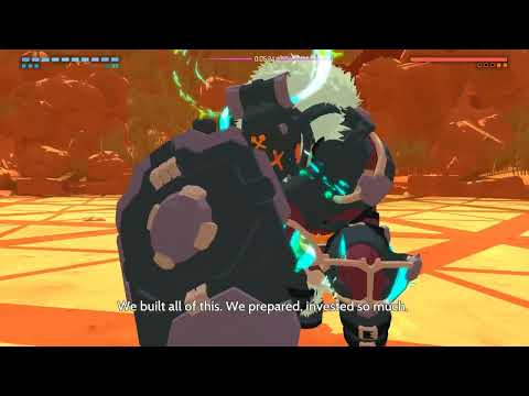 Furi The Hand Boss Fight Furier