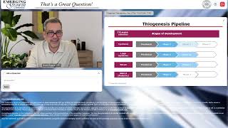 Thiogenesis Therapeutics, Corp. (TSXV: TTI) (OTCQX: TTIPF)