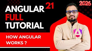 Angular 21 Tutorial in Hindi #5 | Component Tree, Rendering & Change Detection