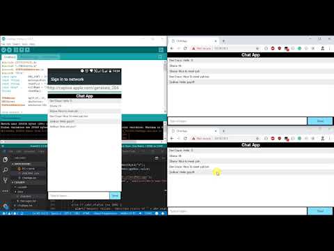 Wifi Chat Using NodeMcu ESP8266