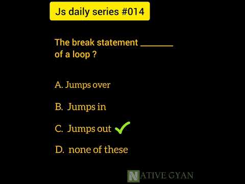 Break Statement in JavaScript🔥 | JS question answer series #14. #javascript #viral #c #c++