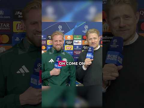 Father-Son Schmeichel Touching Moment ❤️