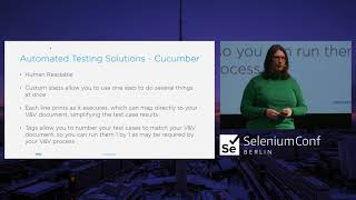 Using Selenium in the Verification and Validation Process for Medical Device Software | Lydia Tripp