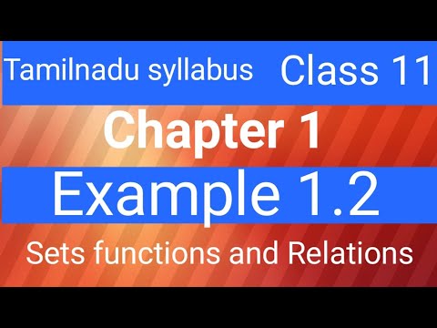 Class 11 Maths Chapter 1 example 1.2