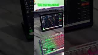 10$ TO 10000$ (Day - 3/10) | POWER OF BINARY |  #trading #binarytrader #motivation #binarytrading