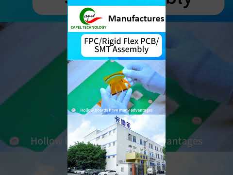 The special process of medical flexible circuit board-hollow FPC board