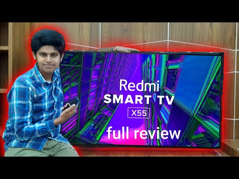 Redmi tv x55 4k ultra HD TV  📺 Review in Malayalam⚡⚡⚡budget TV under 40,000 slim lightweight design.