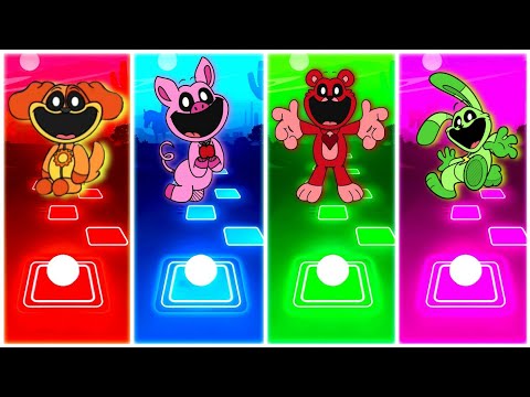 Dogday 🆚 Piggy 🆚 Bobby 🆚 Hoppy - ▶️ Tiles Hop Poppy Playtime