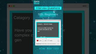 Must-Ask SQL Interview Questions 💻🛠️ #sqlupdate