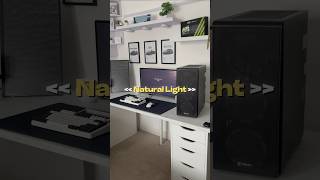 Natural light on top | #technology #gamingsetup #techsetup #setup #tech #pcsetup #pc #edit #light