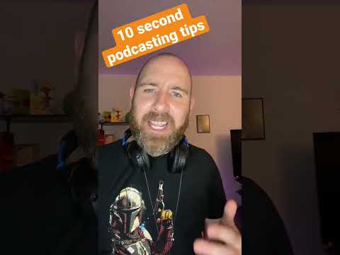 10 second podcasting tips, be the boss! #podcast #podcastingtips #comedy #funny #podcastlife