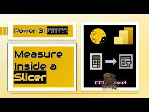 PBI Bites | Power BI tutorial | Period/YTD button 🔳 | use a slicer to change the selected measure