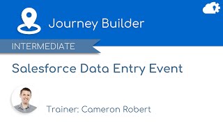 Journey Builder Salesforce Data Entry on New Record in Salesforce Marketing Cloud