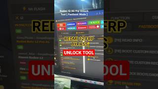 Redmi 12 4G Frp Unlock Tool Fastboot Mode 100% Done #frpbypass #frpunlock #unlocktool #fastbootmode
