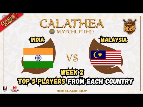India 🇮🇳 vs Malaysia 🇲🇾– WEEK 2 , Clash of Nations! 🔥#clashofclans  #esports  #supercell #india