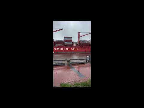 Cargo Ship Spotting In Savannah GA!