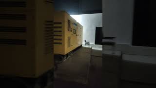 AKSA 550KW 3PHASE RUNNING SOUND NIGHT TIME 🌃 @mymechanics @PrankGenerator