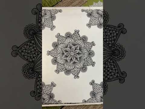 Kaala Jadu 👀😜 #art #youtubeshorts #mandala #viral