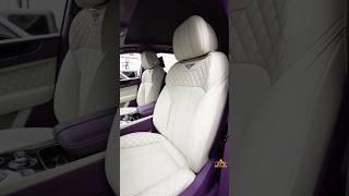 Bentley interior leather custom upholstery upgrade two tone