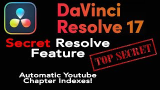 Secret Resolve Feature for Automatic Yotube Chapter Index Creation