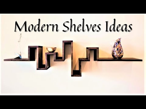 Modern Wall Shelves Ideas, Creative Floating Shelves Design