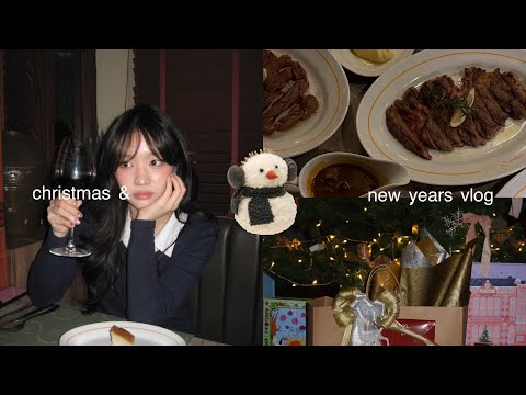 CHRISTMAS & NEW YEARS VLOG𝜗𝜚⋆₊˚🎄: a week in my life, baking, unboxing PR, 2026 vision board, padel
