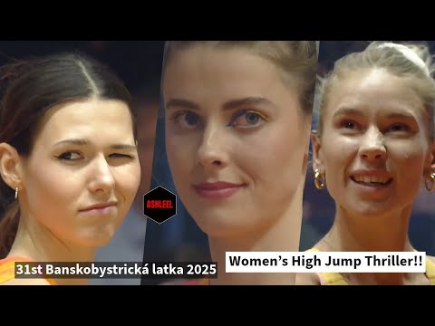 Women's High Jump 2025, Banska Bystrica Latka Indoor #yaroslavamahuchikh #womenshighjump
